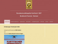 mk-kartitsch.at Webseite Vorschau