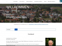 marktpfaffenhausen.de Webseite Vorschau