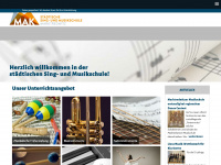 musikschule-marktredwitz.de Webseite Vorschau