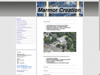 marmor-creation.de Webseite Vorschau
