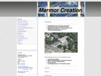 marmor-creation.biz Webseite Vorschau