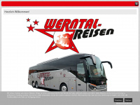 werntal-reisen.de Webseite Vorschau