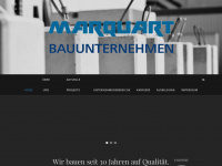 marquart-bau.de Webseite Vorschau