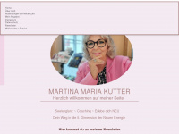 martina-kutter.de Webseite Vorschau