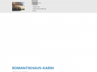 gaestehaus-karin.de Webseite Vorschau