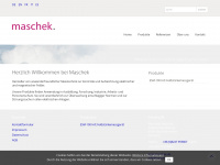 maschek.de Webseite Vorschau