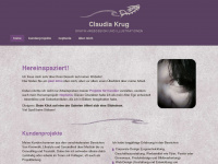 claudia-krug.de Webseite Vorschau