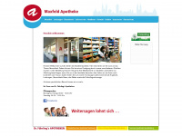 maxfeld-apotheke.de Webseite Vorschau
