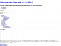 mbc-bayerwald.de Webseite Vorschau