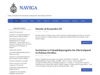 naviga.org Webseite Vorschau