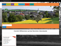 bornich.de Webseite Vorschau