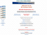 mc-software.de Webseite Vorschau