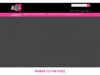 powertothepixel.com Webseite Vorschau