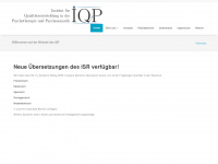 iqp-online.de Webseite Vorschau