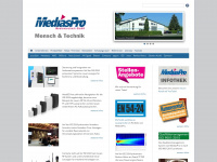 mediaspro.de Webseite Vorschau