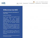 mis-msm.de Webseite Vorschau