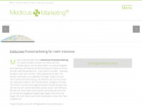 medicus-marketing.de Webseite Vorschau