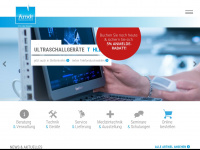 arndt-medizintechnik.de Webseite Vorschau