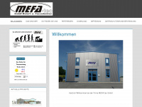 mefa-tec.de Webseite Vorschau