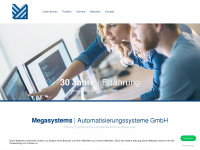 megasystems.com Webseite Vorschau