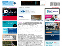 clinicum.ch Webseite Vorschau