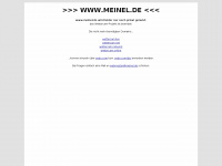 meinel.de Webseite Vorschau