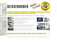heissenhuber.com Webseite Vorschau