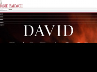 davidbaldacci.com Webseite Vorschau