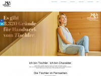 tischler.at Webseite Vorschau