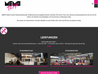 memo-team.de Webseite Vorschau