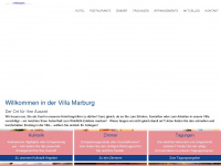 villa-marburg.de Webseite Vorschau