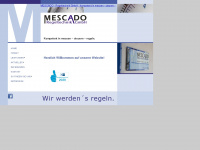 mescado.de Webseite Vorschau