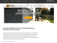 sonnenschutz-bartholomeus.de Webseite Vorschau