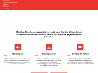metallbau-mayerhofer.de Webseite Vorschau