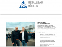 metall-bau-mueller.de Webseite Vorschau