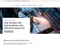 metallbauschmid.de Webseite Vorschau