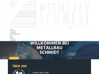 metallbau-schmidt.com Webseite Vorschau