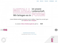 metallbau-zeilbeck.de Webseite Vorschau