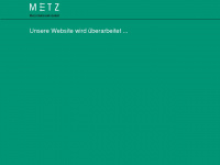 metz-elektronik.de Webseite Vorschau