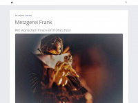 metzgerei-frank.de Webseite Vorschau