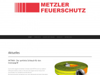metzler-feuerschutz.de Webseite Vorschau