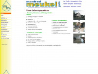 meukel.de Webseite Vorschau