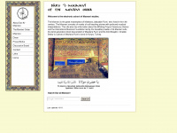 dar-al-masnavi.org Webseite Vorschau