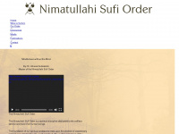 nimatullahi.org Webseite Vorschau
