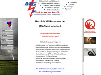 mg-elektrotechnik.de Webseite Vorschau