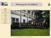 mgv1865waldsassen.de Webseite Vorschau