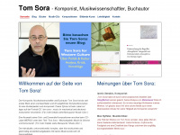 tomsora.de Webseite Vorschau