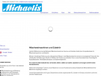 michaelis-waeschereimaschinen.de Webseite Vorschau