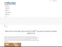 microsys.de Webseite Vorschau