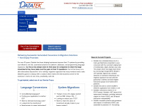 datatek-net.com Webseite Vorschau